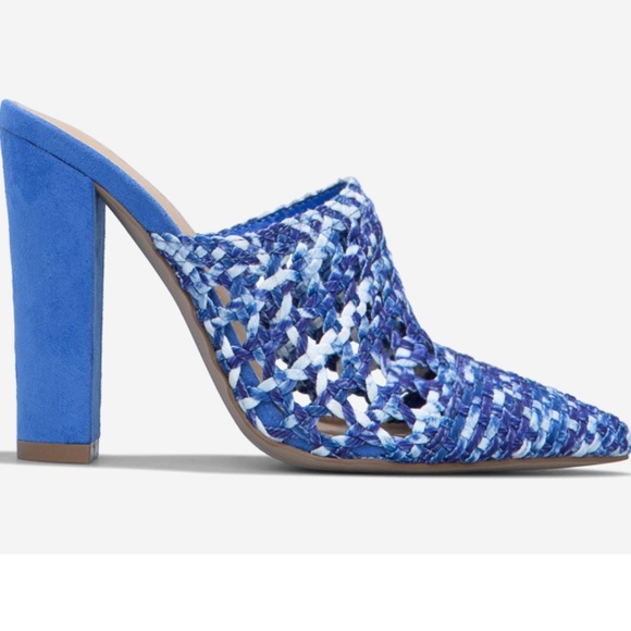 NWOB SHOE DAZZLE KENZIE WOOVEN MULE PUMP - Picture 4 of 8